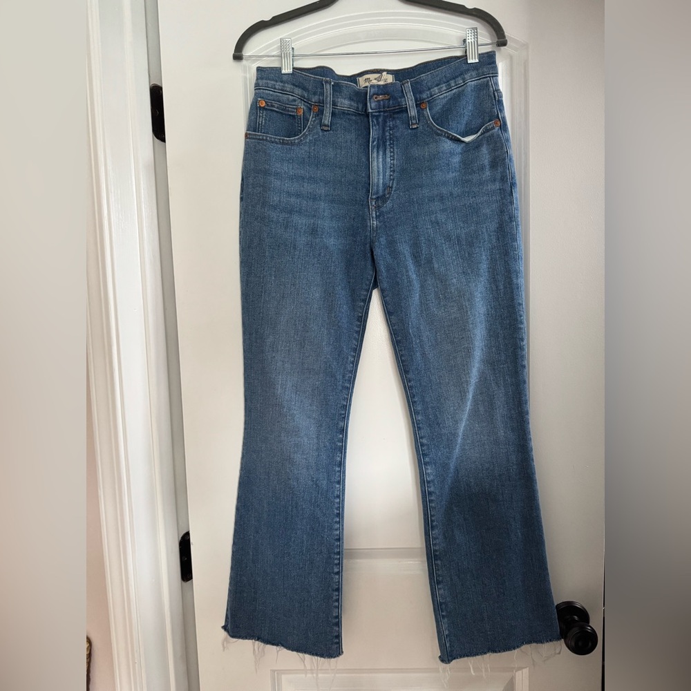 Madewell Kick Out Crop Jeans